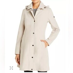 CALVIN KLEIN Women's A-line Hooded Rain Jacket
